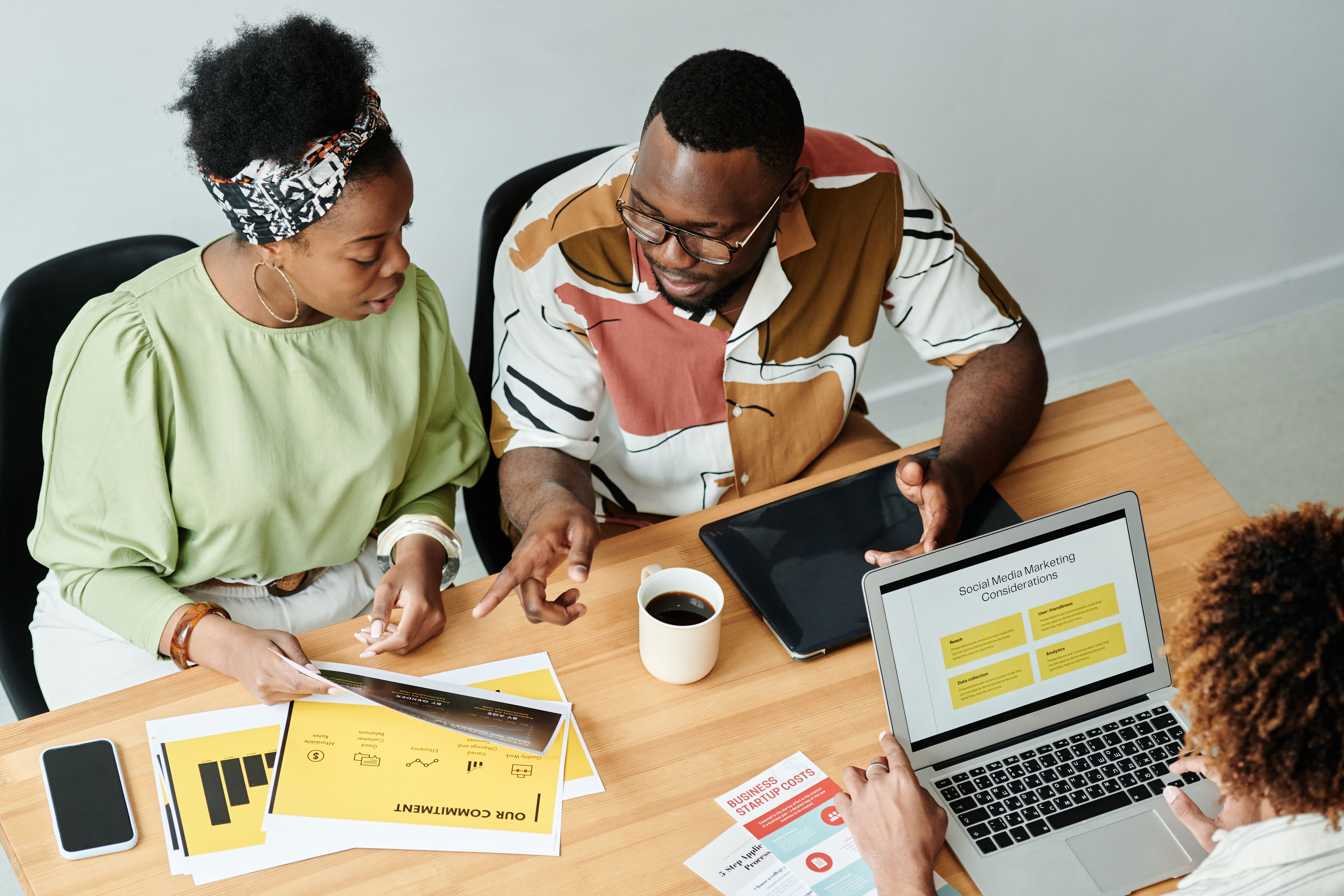 dumisongwenyama marketing strategist mapping out a campaign plan
